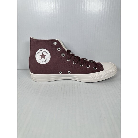 Size 9.5 Converse Chuck Taylor All Star HI Top Heavy Canvas Red Cedar A10510C - Picture 1 of 9